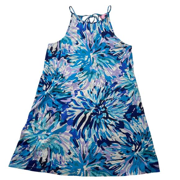 Lilly Pulitzer Margot Swing Mini Dress Size Small Floral Beachy Tropical Vibrant - Picture 1 of 4